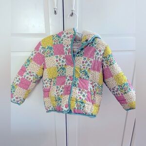 Mini Boden Adorable Spring Jacket, Sherpa Interior, Lightly Worn, Size  3-4T